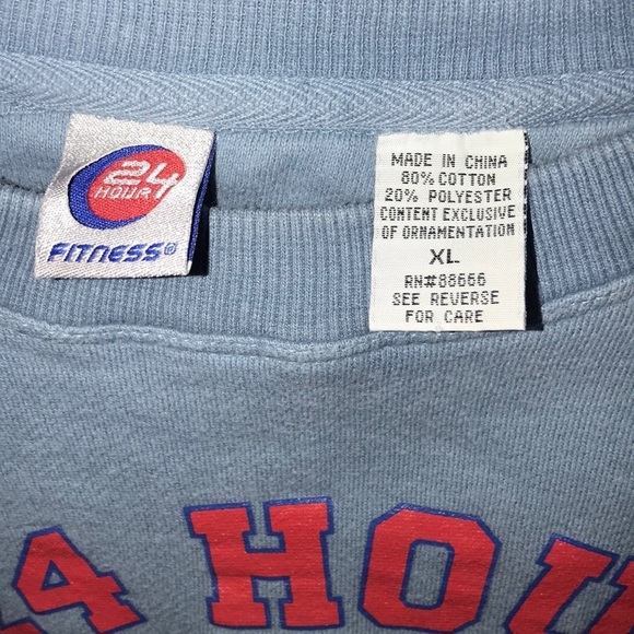 24 Hour women’s cropped sweatshirt - XL - Picture 4 of 5